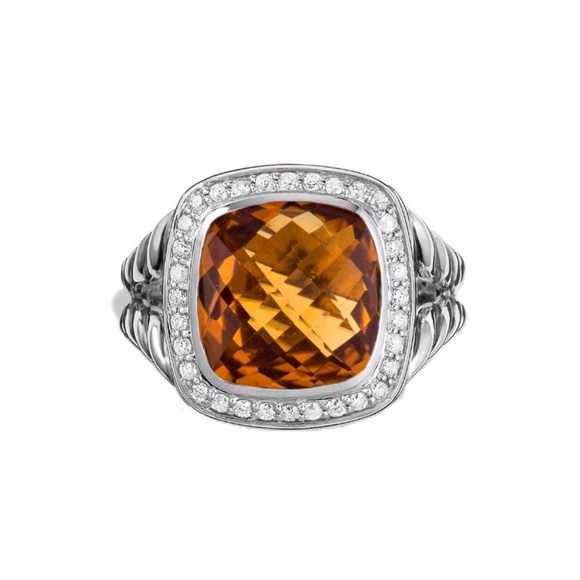 David Yurman Jewelry - DAVID YURMAN • Albion Citrine Diamond Ring